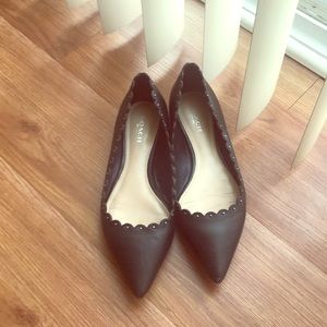 Coach black flats